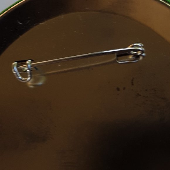 Rare Budweiser Pinback Pin Happy St. Pats Green With Envy Iguana Lizard Vintage - Picture 9 of 12